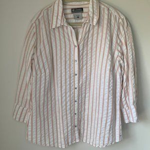Columbia XCO Long Sleeve XL Snap Button Shirt